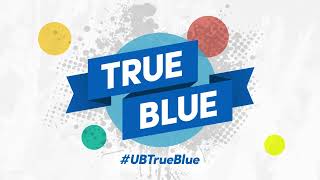 UB students showing their True Blue pride.
