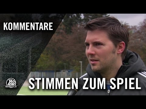 Die Stimmen zum Spiel (KFC Uerdingen - Arminia Klosterhardt, U19 A-Junioren, Niederrheinliga)