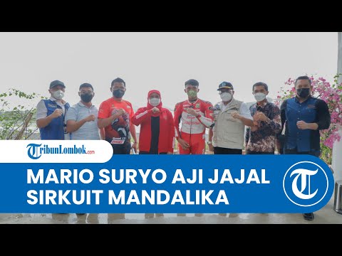 Pembalap Moto3 Indonesia Mario Suryo Aji Jajal Mandalika, Terkesan dengan Pemandangan di Sirkuit