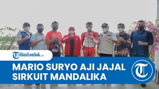 Pembalap Moto3 Indonesia Mario Suryo Aji Jajal Mandalika, Terkesan dengan Pemandangan di Sirkuit