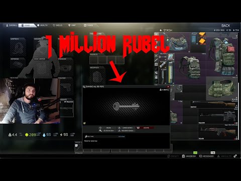 1 Million Rubel - Reserve Base Key - First Day - Escape from Tarkov Anfänger - Gameplay german