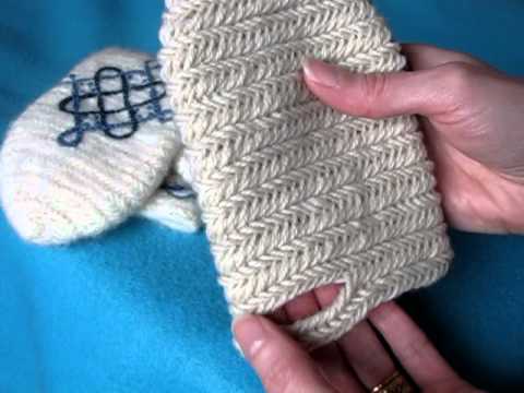 Nalbinding 4, Thumb placement - Neulakinnas, peukalon sijainti