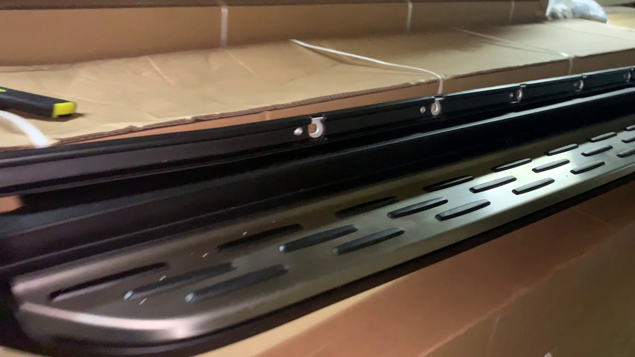 Боковые Подножки OEM (Дизайн 2019, 2 шт) Video 1