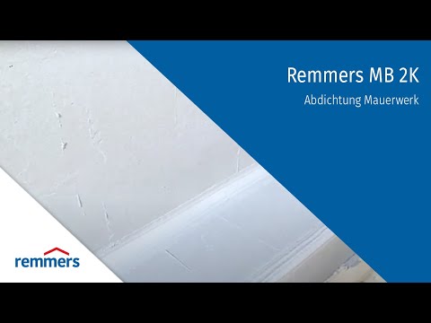 Remmers MB 2K - Abdichtung Mauerwerk