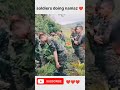 Army Doing Namaaz Shorts Shortsfeed Namaz Ytshorts Muslim Allah Salat Viral