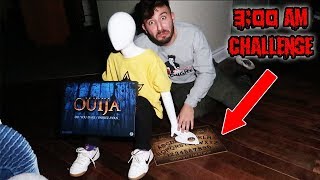 (IT MOVED) DONT PLAY WITH A MANNEQUIN & OUIJA BOARD AT 3 AM | THE MANNEQUIN CAME TO LIFE