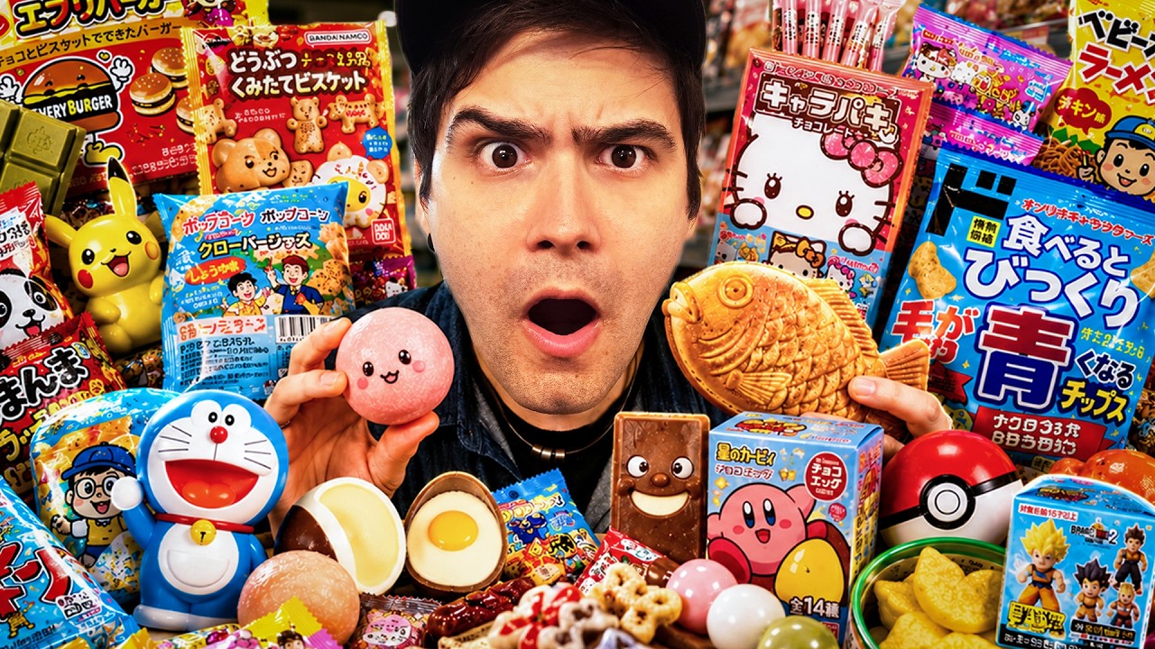 Compré TODOS los Snack de Japón 🇯🇵 Fabio Torres