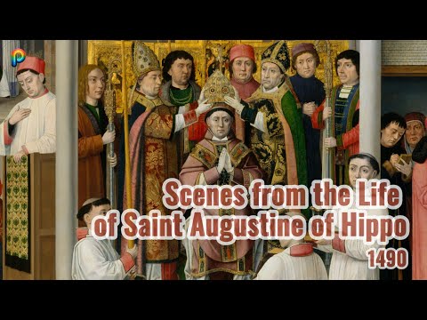 A Journey Through Divinity: the Artistic Majesty of Scenes from the Life of Saint Augustine, 1490