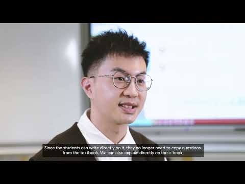 Interactive Panel Customer Story   GT Ellen Yeung College