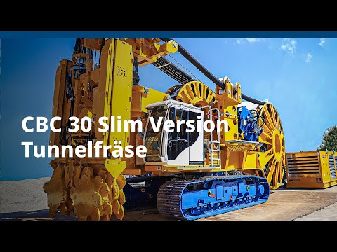 BAUER Maschinen GmbH – CBC 30 Slim Version Tunnelfräse