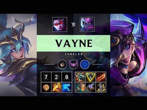 Vayne Jungle vs Evelynn - EUW Master Patch 25.19