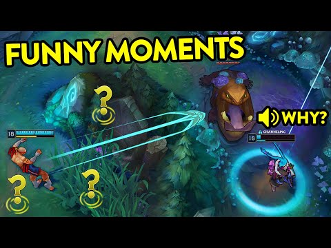 WATCH and TRY TO STOP LAUGHING - Super FUNNY Moments (League of Legends)