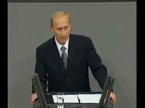Putinrede im Bundestag 2001 – Putins Liebeswerben um Deutschland zwei Wochen nach 9/11
