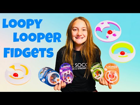 LOOPY LOOPER FIDGET Review | Unboxing New Fidgets