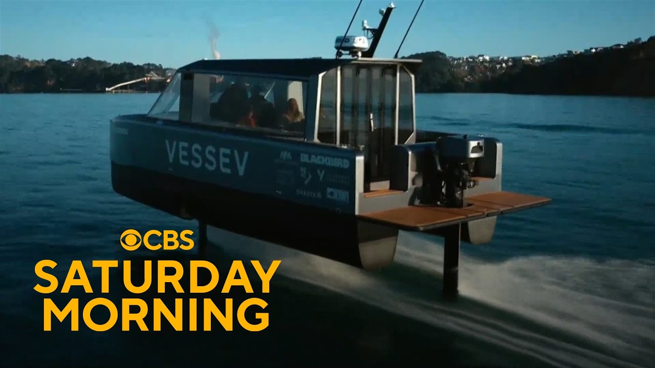 This electric hydrofoil boat could be the ferry of the future