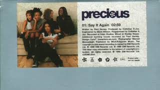 Precious - Say It Again (More Choo Vocal Mix)