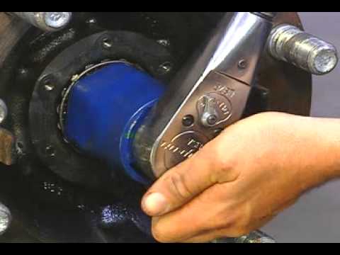 How to adjust a Wheel Bearing on a Front Non-Drive Axle