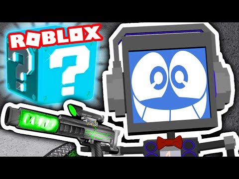 Roblox LUCKY BLOCKS! Battlegrounds ► Fandroid the Musical Robot!