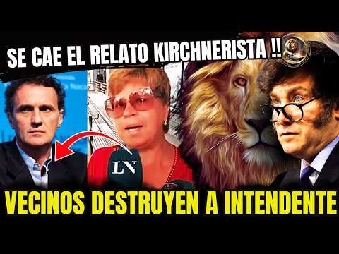 VECINOS DE SAN MARTÍN ESTALLAN 💥Destruyen al intendente kirchnerista