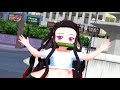 Nezuko Chocolate Cream MMD 4K 60fps
