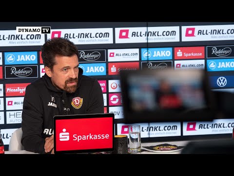 29. Spieltag | RWE - SGD | Pressekonferenz vor dem Spiel