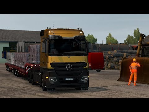 [1.30] Euro Truck Simulator 2 | Mercedes Actros MP3 Reworked v1.7 | Mods