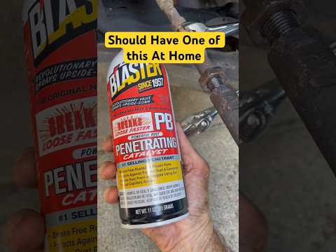 Nut Rusted and Stuck? Meet PB Blaster  #tips #car #automobile