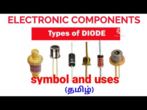 Types of diode diode diode working in tamil