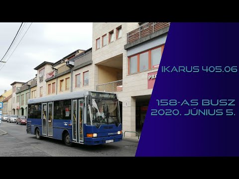 Utazás BPI-387-tel a 158-as buszon