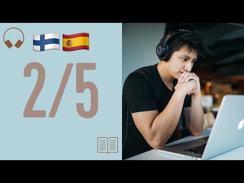 2/5. Idioma finés. Escuche y aprenda 5000 palabras. Finés - Español.