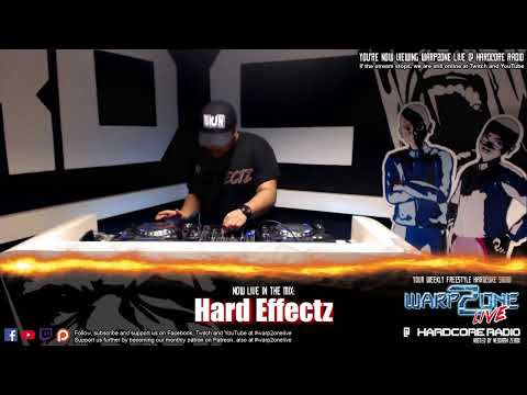 WARP2ONE Live @ Hardcore Radio: Hard Effectz (20-02-2020)