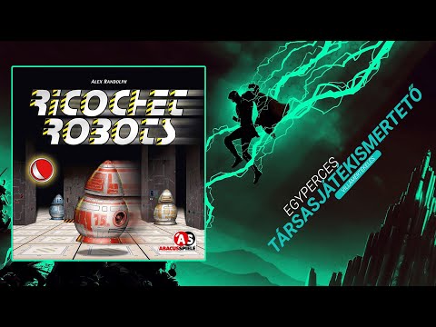 Egyperces társasjátékismertető | #9. Száguldó robotok / Ricochet Robots - Game-Obscura