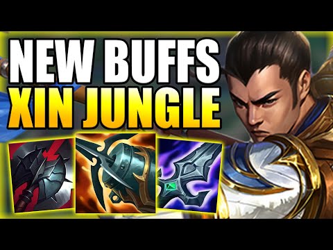 HOW TO PLAY XIN ZHAO JUNGLE & SOLO CARRY AFTER NEW BUFFS! - Best Build/Runes S+ - League of Legends