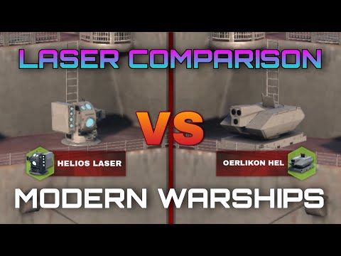 Helios Laser VS Oerlikon Hel | Laser Air defense Comparison | Modern Warships