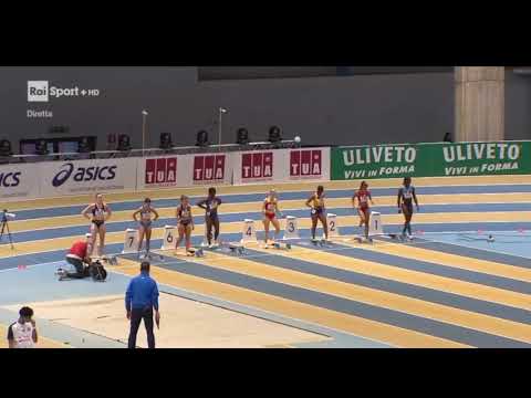 60 metri donne finale Ancona 2022 | Campionati Italiani Assoluti indoor