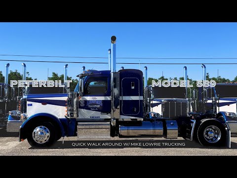 Lowrie Trucking's BRAND NEW 589 - We didn't make it very far - Is it worth the hype??