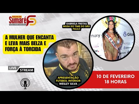 Esporte Regional com a musa do time de futebol do São Paulo