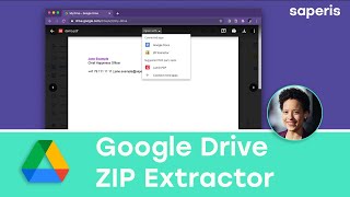 Google Drive Zip Extractor