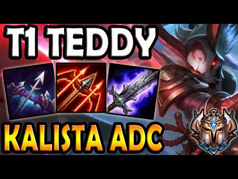 T1 Teddy KALISTA ADC vs EZREAL - Patch 10.18 Korea Ranked ✔️