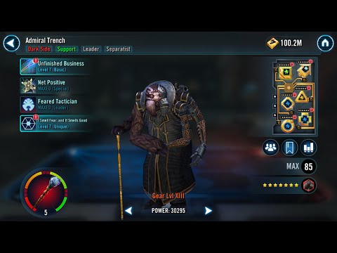 Admiral Trench Relic 5 Unlock + Testing