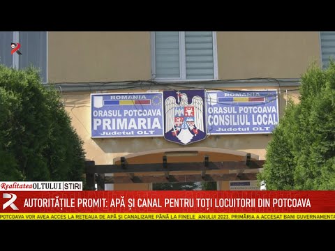 Autoritățile promit: apă și canal pentru toți locuitorii din Potcoava