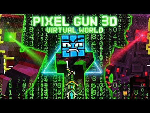 Pixel Gun 3D - Virtual World Full Movie Film (World 4 Full Walkthrough)