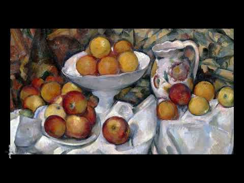 Paul Cézanne - Stillleben mit Äpfeln und Orangen