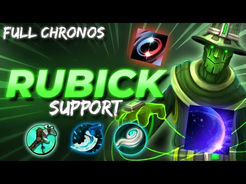 RUBICK SUPPORT 4 GUIDE 💫 | I stole the Chrono from the Void 🔮 and DOMINATED every fight | THE DAG...