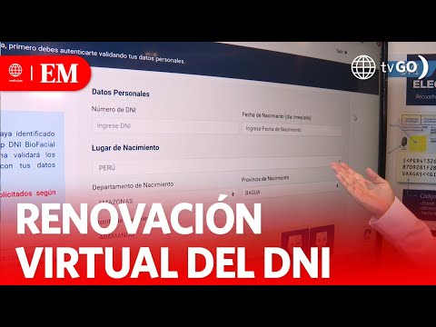 Renewing your Blue ID Card is now online | Midday Edition | Peru News