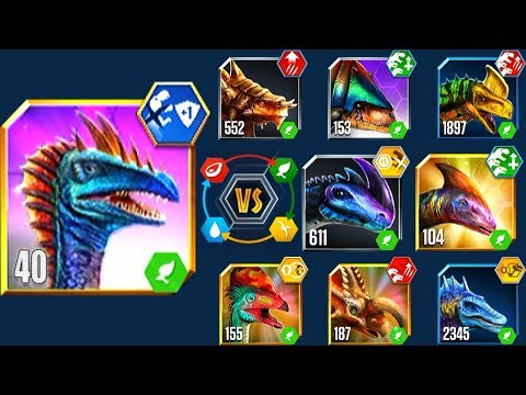 SEGNOSUCHUS vs ALL HERBIVORES 1000+ SUPER MODs | JURASSIC WORLD THE GAME