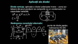 Aplicaţii ale diodei. Tranzistorul.