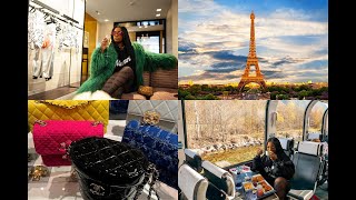 10 hours in Paris | Train Ride, Shopping Spree, Eiffel Tower and MORE