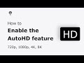 🔵HOW TO FORCE YOUTUBE TO PLAY HD? | ENABLE ULTRA 8K, 4K, 108 ..