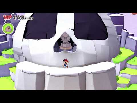 Paper Mario The Origami King Walkthrough Part 22: Bonehead Island